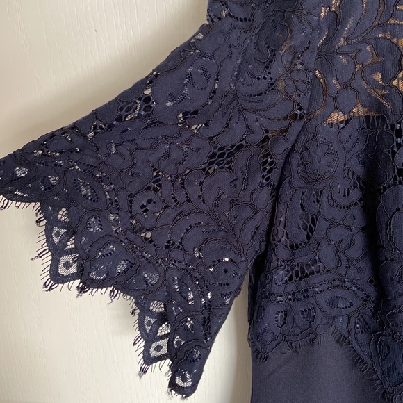 Lauren by Ralph Lauren Galinda Lace-Bodice Sheath Dress - Picture 6 of 15